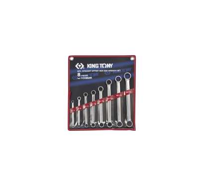 Набор накидных ключей 6-22мм 8шт KING TONY 1C08MR наличный и безналичный расчет