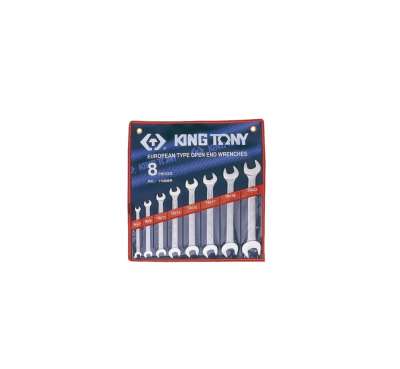 Набор рожковых ключей KING TONY 6-22 мм 8 предметов 1108MR наличный и безналичный расчет
