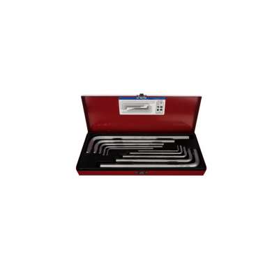 Набор Г-образных шестигранников 3-17мм, 10шт KING TONY 20210MR наличный и безналичный расчет