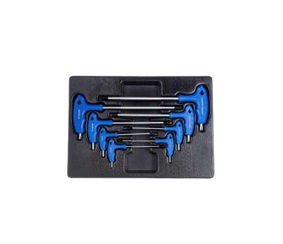 Набор L-образных ключей KING TONY Torx, ложемент, 8 предметов 9-22308TR наличный и безналичный расчет