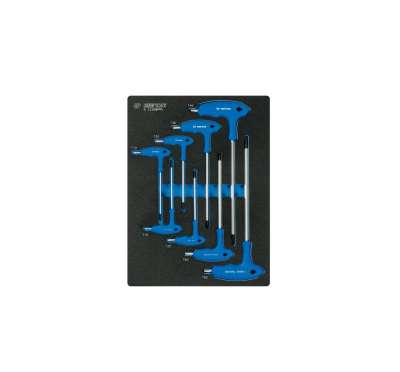 Набор ключей KING TONY Torx L-тип, ложемент, 8 предметов 9-22308TRV наличный и безналичный расчет