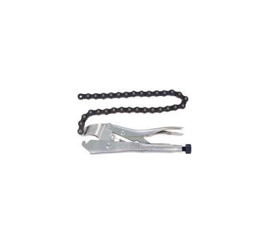 Зажим с фиксатором 225мм для труб 60-140мм KING TONY 6655-09 наличный и безналичный расчет