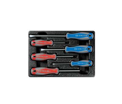 Ложемент для набора отверток 9-31106MR, PVC KING TONY 84710320B наличный и безналичный расчет