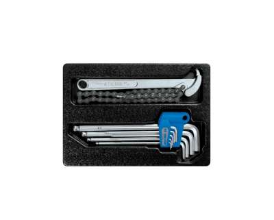 Ложемент для набора шестигранников 9-20110MR, PVC KING TONY 84710120B наличный и безналичный расчет