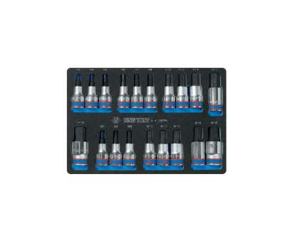 Ложемент для набора торцевых насадок 9-4129PRV, EVA KING TONY 85811232B наличный и безналичный расчет