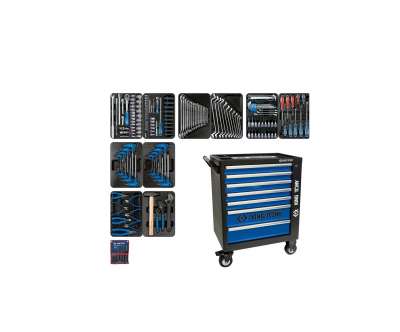 Набор инструментов KING TONY UNION в чёрной тележке, 173 предмета 9G35-000MR наличный и безналичный расчет