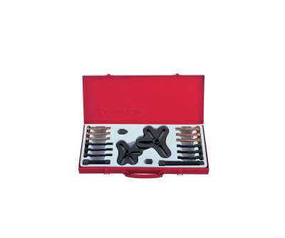 Набор инструментов для снятия шкивов, 25-125мм, 18шт KING TONY 9BG11 наличный и безналичный расчет