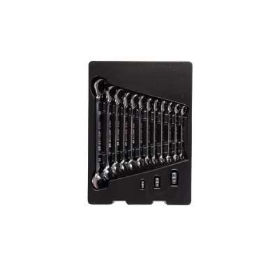 Набор комбинированных ключей с трещоткой KING TONY ложемент, 15 предметов 9-102A15MR наличный и безналичный расчет