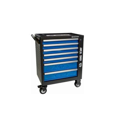 Инструментальная тележка KING TONY 7 ящиков, черная, P87G35-7B-KB01 наличный и безналичный расчет