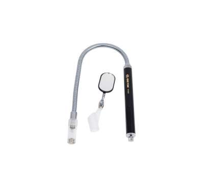 Зеркало на гибком стержне KING TONY 450 мм, магнит, подсветка 9TQ02 наличный и безналичный расчет