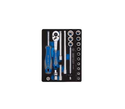 Ложемент KING TONY для набора торцевых головок 1/4