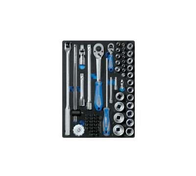 Ложемент KING TONY для набора торцевых головок 1/4