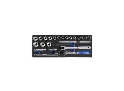 Ложемент KING TONY для набора торцевых головок 3/8