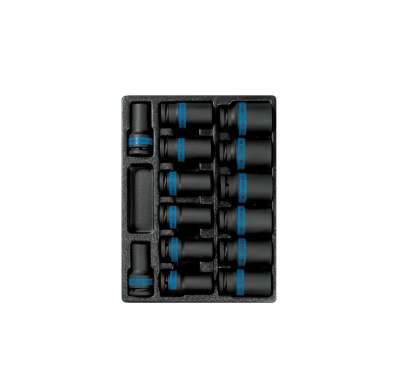 Ложемент KING TONY для набора ударных глубоких торцевых головок 9-6414MP 84717720B наличный и безналичный расчет