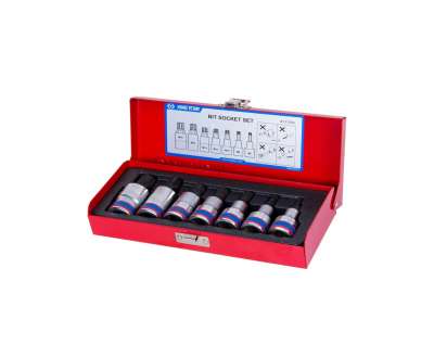 Ложемент для набора торцевых насадок 4117PR, PVC KING TONY 84411710B наличный и безналичный расчет