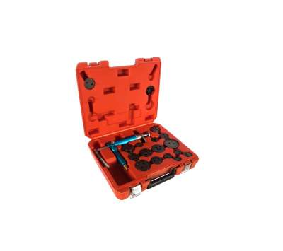 Пневматический инструмент сведения тормозных цилиндров AE&T /18 предметов/ TA-B1074 наличный и безналичный расчет