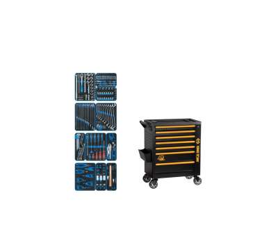 Набор инструментов KING TONY FOCUS 188 предметов, в черной тележке 9G38-188MRV40 наличный и безналичный расчет