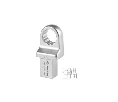 Насадка накидная серии FIT 17 мм, 14x18 мм KING TONY 34502217M наличный и безналичный расчет