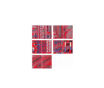 Набор инструментов для тележки МАСТАК ЛИДЕР 14 ложементов, 270 предметов 5-00270 наличный и безналичный расчет