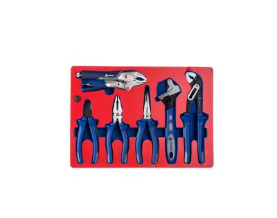 Набор пассатижей, плоскогубцев и бокорезов 6шт МАСТАК 5-3006 наличный и безналичный расчет