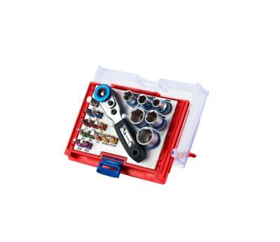 Набор вставок бит 1/4, TORX, HEX, PZ, PH, SLOT, 20 предметов МАСТАК 058-10020C наличный и безналичный расчет