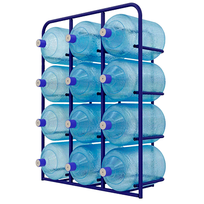 Стеллажи для канистр с водой купить