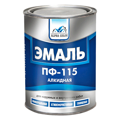 Эмаль ПФ-115 алкидная купить